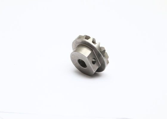 Iron Based Powder Metallurgy Parts Oil Pump Straight Bevel Gear Set Density 6.4